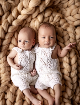Romper for a newborn photo shoot