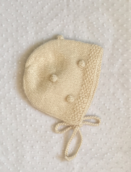 Bonnet "Cream Cloud"