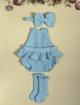 Set "Blue Ruffle"