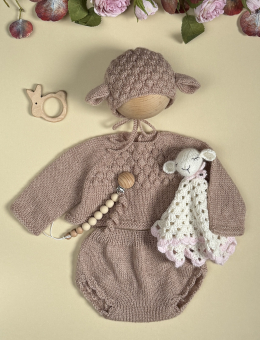 Set "Little Lamb" (Cocoa)
